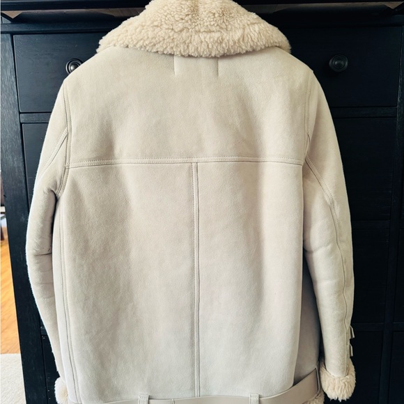 Authentic ACNE STUDIOS VELOCITE Cream Teddy Jacket - Picture 2 of 6